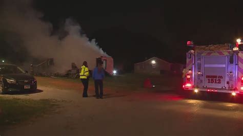 Fire at vacant home in Cahokia Heights, Illinois